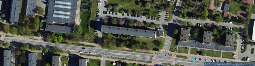 Zdjęcie satelitarne Zakład Fryzjerski