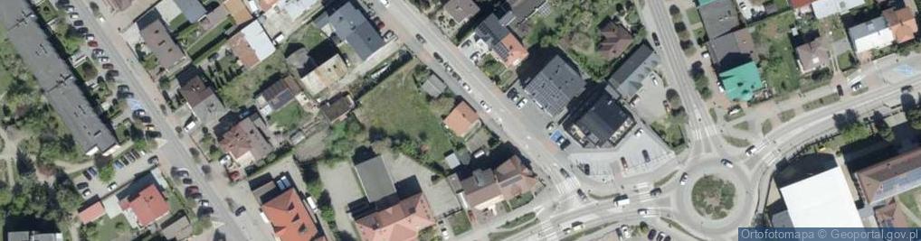 Zdjęcie satelitarne Zakład Fryzjerski