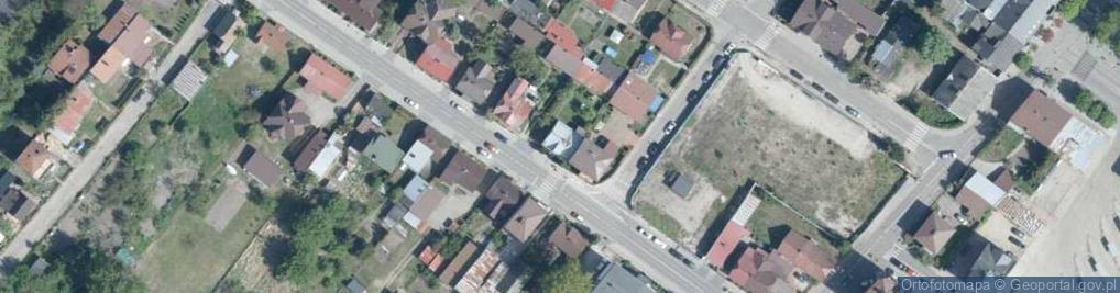 Zdjęcie satelitarne Zakład Fryzjerski