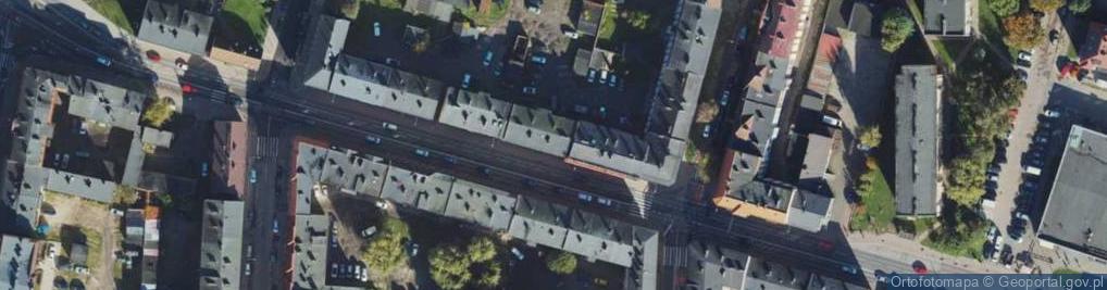 Zdjęcie satelitarne Zakład Fryzjerski