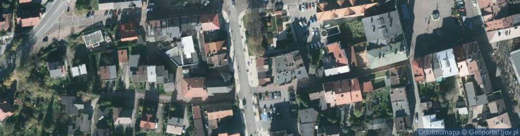 Zdjęcie satelitarne Zakład Fryzjerski
