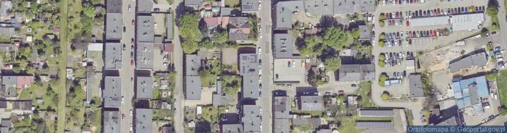 Zdjęcie satelitarne Zakład Fryzjerski