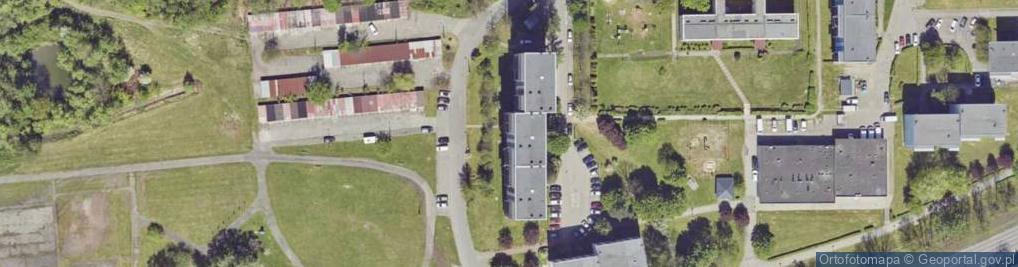 Zdjęcie satelitarne Zakład Fryzjerski