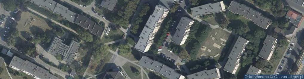 Zdjęcie satelitarne Zakład Fryzjerski