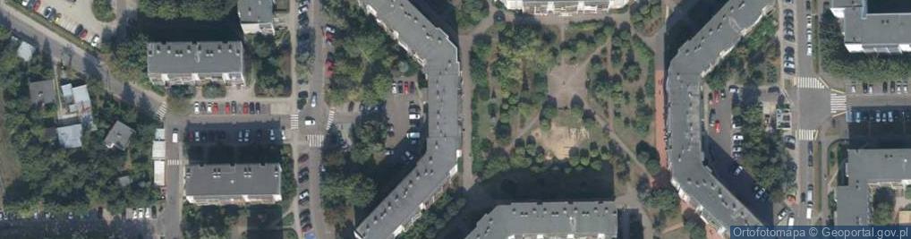 Zdjęcie satelitarne Zakład Fryzjerski