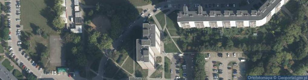 Zdjęcie satelitarne Zakład Fryzjerski