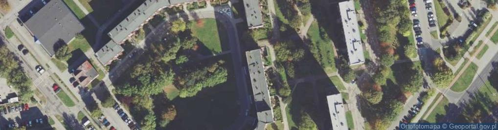 Zdjęcie satelitarne Zakład Fryzjerski