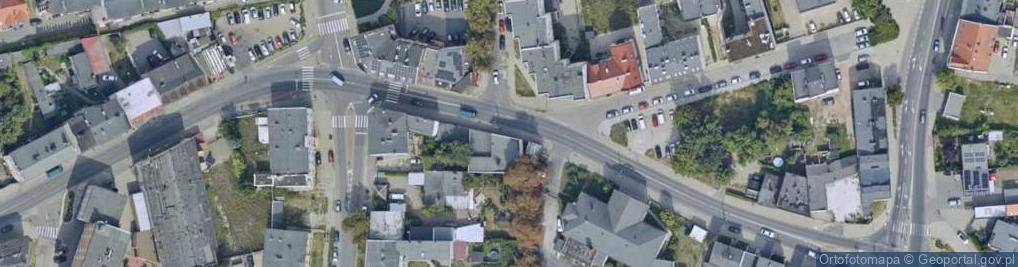 Zdjęcie satelitarne Zakład Fryzjersko Kosmetyczny Damsko Męski Adrianna