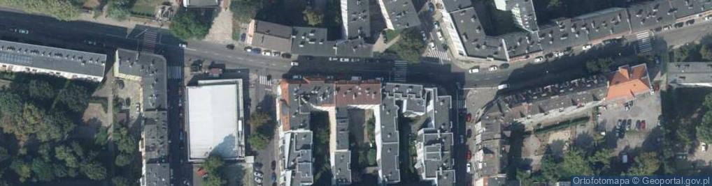 Zdjęcie satelitarne Zakład Fryzjersko Perukarski Centrum Zaopatrzenia Medycznego Grażyna Pawlak