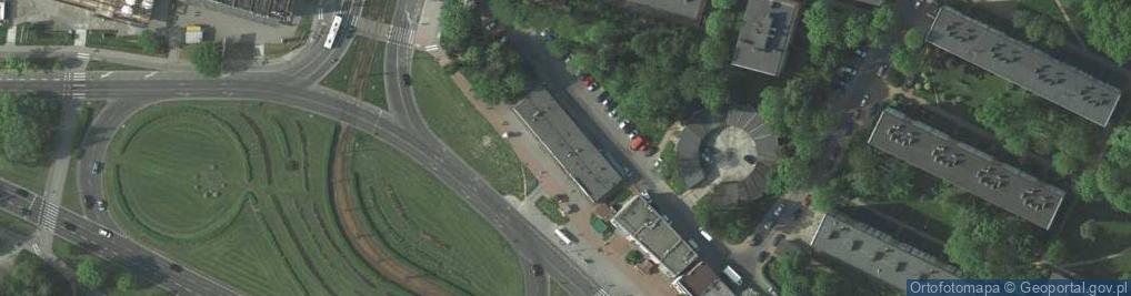 Zdjęcie satelitarne Zakład Fryzjerstwa Damskiego Uroda i