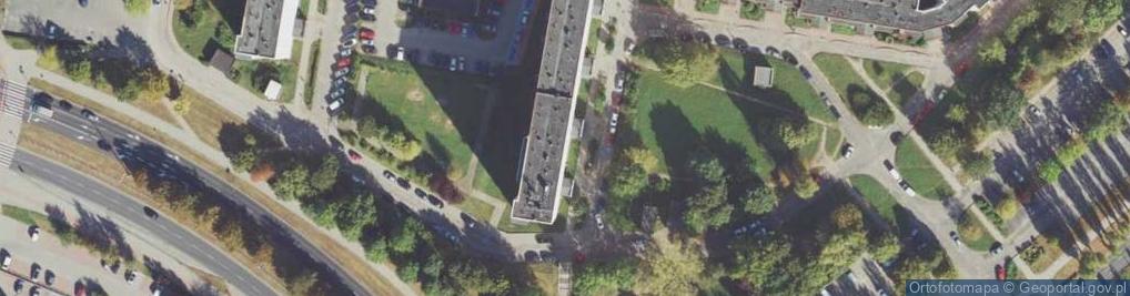 Zdjęcie satelitarne Zakład Fryzjerstwa Damskiego