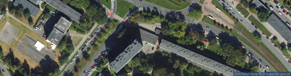 Zdjęcie satelitarne Zakład Fryzjerstwa Męskiego