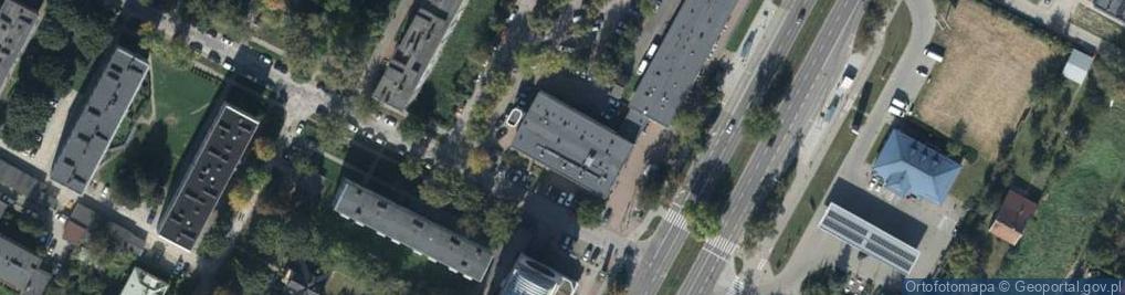 Zdjęcie satelitarne Zakład Fryzjerstwa Męskiego