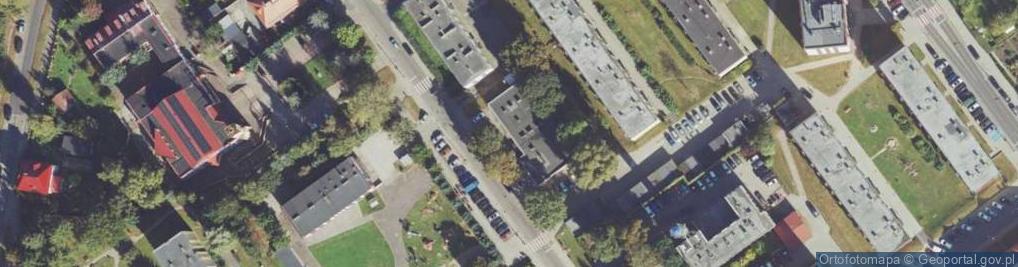 Zdjęcie satelitarne Zakład Fryzjerstwa Męskiego