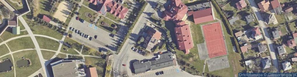 Zdjęcie satelitarne Zakład Usługowy Kosmetyczno Fryzjerski