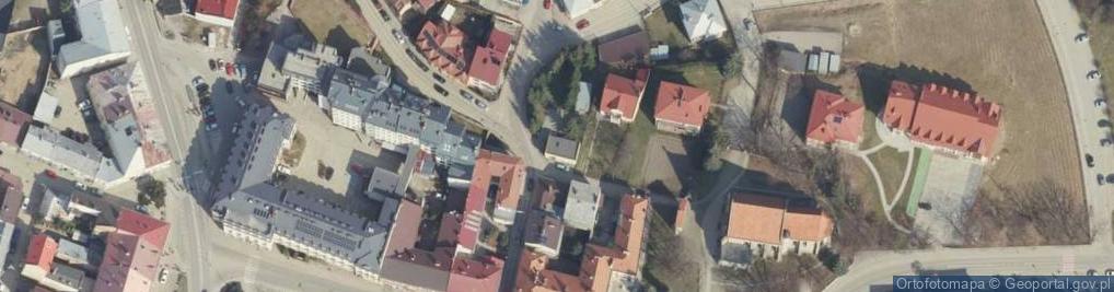Zdjęcie satelitarne Koło PZW Jasło 1