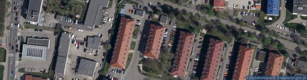 Zdjęcie satelitarne Łużyckie Stowarzyszenie Sołtysów