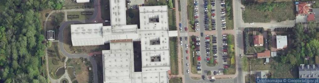 Zdjęcie satelitarne Oddział Terenowy Ogólnopolskiego Związku Zawodowego Lekarzy przy Szpzoz Szpital Zachodni w Grodzisku Mazowieckim