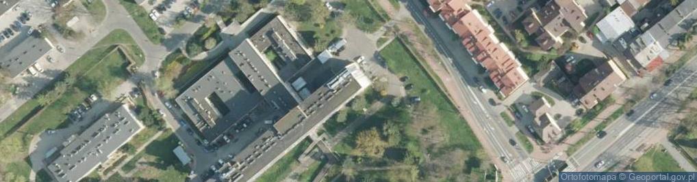 Zdjęcie satelitarne Ogólnopolski Związek Zawodowy Lekarzy Oddział Terenowy w Samodzielnym Publicznym Zakładzie Opieki Zdrowotnej w Puławach