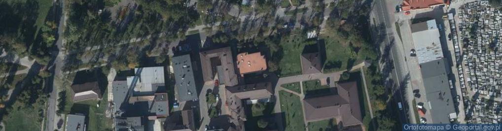 Zdjęcie satelitarne Ogólnopolski Związek Zawodowy Lekarzy Oddział Terenowy w Tomaszowie Lubelskim