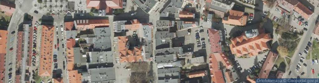 Zdjęcie satelitarne Polskie Towarzystwo Ekonomiczne Samodzielny Oddział w Zielonej G