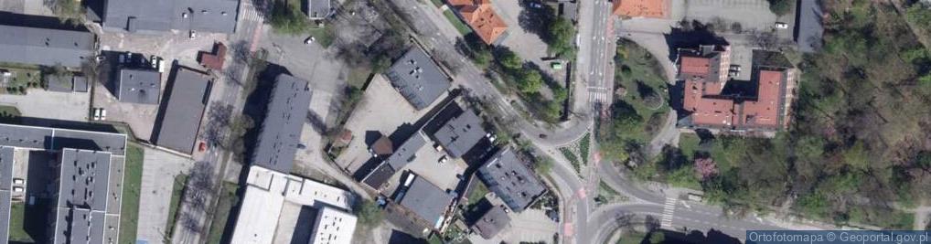 Zdjęcie satelitarne Polskie Towarzystwo Turystyczno Krajoznawcze Oddział w Rybniku