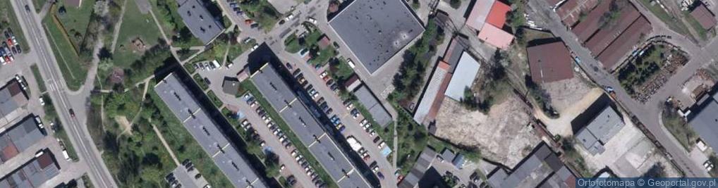 Zdjęcie satelitarne Stowarzyszenie Garażowiczów Zofiówka i Miłośników Motoryzacji Jastrzębie