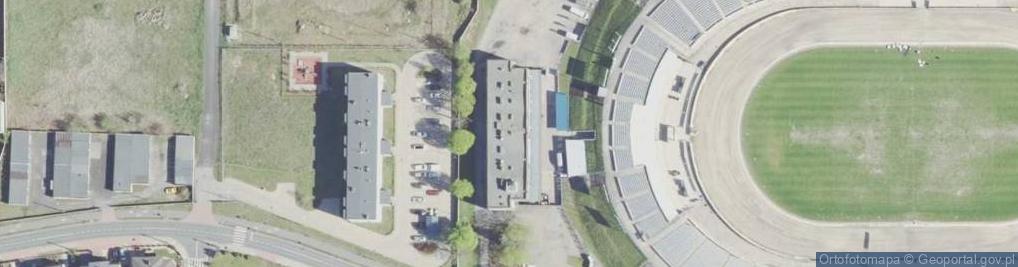 Zdjęcie satelitarne Wojewódzkie Zrzeszenie Ludowe Zespoły Sportowe, Leszno
