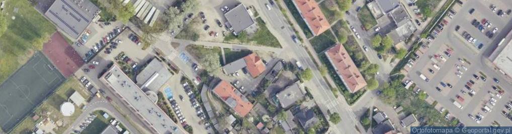 Zdjęcie satelitarne Zakładowa Organizacja Związku Zawodowego Pracowników Wymiaru Sprawiedliwości Rzeczypospolitej Polskiej w Sądzie Rejonowym w Dzierżoniowie