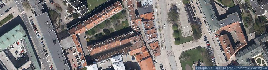 Zdjęcie satelitarne Zarząd Oddziału ZNP Warszawa Śródmieście