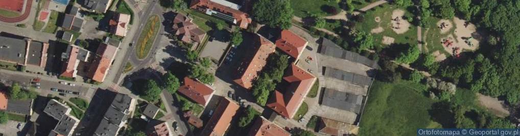 Zdjęcie satelitarne Związek Bezrobotnych i Ubogich Powiatu Bolesławieckiego