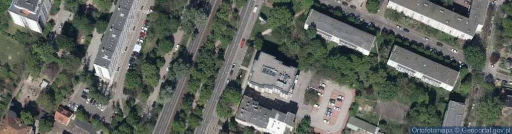 Zdjęcie satelitarne Związek Zawodowy Pracowników Drogownictwa RP Zarząd Zakł.-Generalna Dyrekcja Dróg Krajowych i Autostrad o/we Wrocławiu