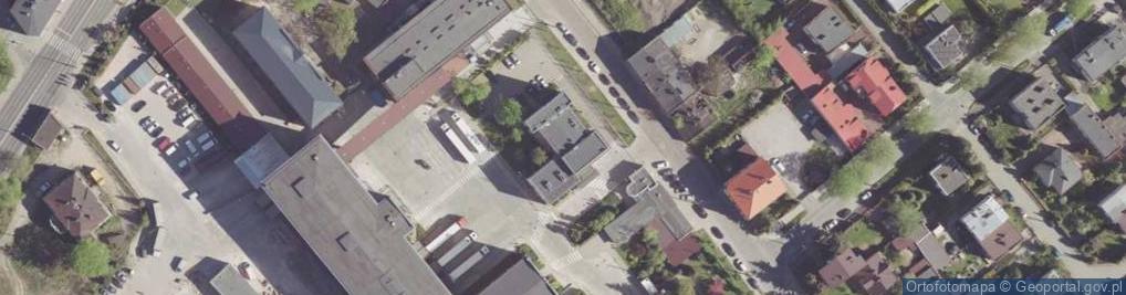 Zdjęcie satelitarne Związek Zawodowy Pracowników Inżynieryjno-Technicznych Zakładów Przemysłu Tytoniowego w Radomiu