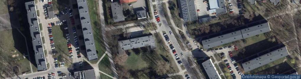 Zdjęcie satelitarne Związek Zawodowy Pracowników Miejskiego Ośrodka Pomocy Społecznej w Łodzi