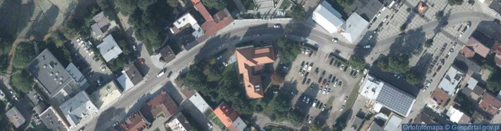 Zdjęcie satelitarne Związek Zawodowy Pracowników Skarbowych w Urzędzie Skarbowym w Kraśniku