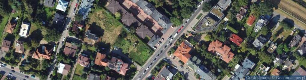 Zdjęcie satelitarne Backstage - salon fryzjerski i urody Kraków