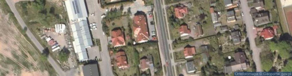 Zdjęcie satelitarne Przystanek Uroda
