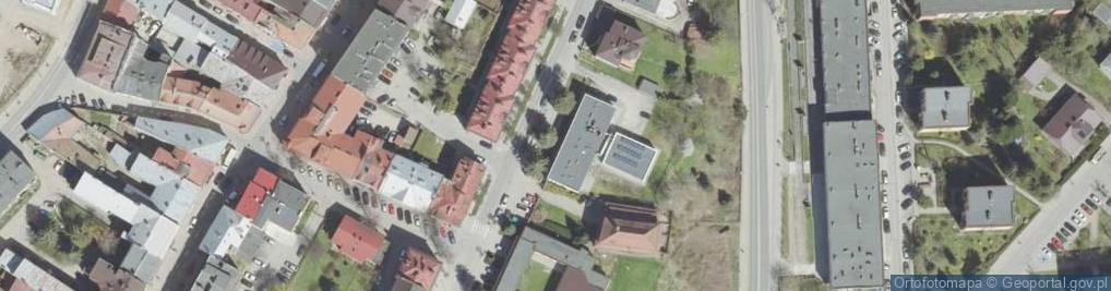 Zdjęcie satelitarne Małopolska Galeria Sztuki