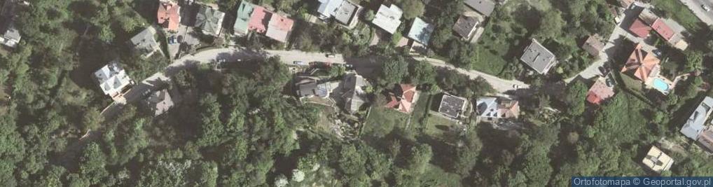 Zdjęcie satelitarne Pod Kopcem
