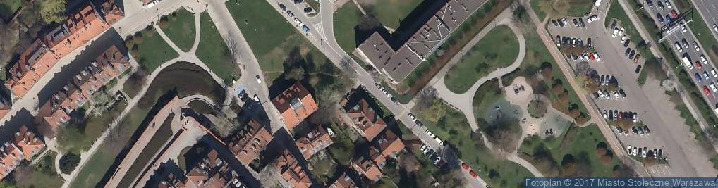 Zdjęcie satelitarne Stała galeria rzeźby plenerowej