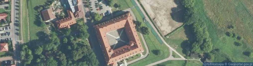 Zdjęcie satelitarne Zamek Królewski