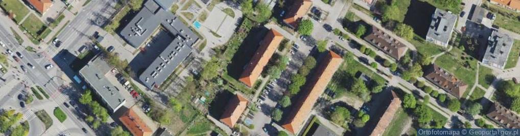 Zdjęcie satelitarne Gama - Sklep