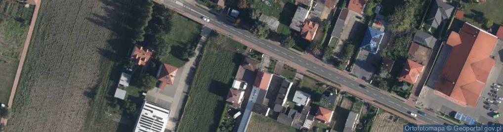 Zdjęcie satelitarne GEODETA STARE BABICE - GEOMETRA Andrzej Żychlińsk