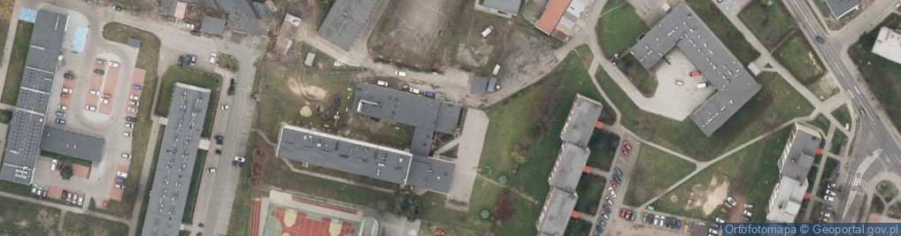 Zdjęcie satelitarne Gimnazjum 'Filomata' W Gliwicach