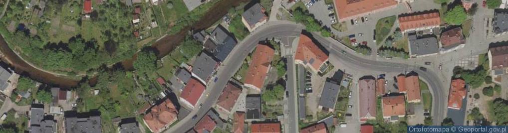 Zdjęcie satelitarne Gimnazjum Dla Dorosłych Amicus W Jeleniej Górze
