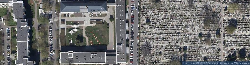 Zdjęcie satelitarne Gimnazjum Niepubliczne Nr 13