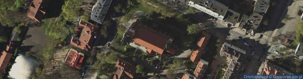 Zdjęcie satelitarne Gimnazjum Nr 22 Katolickie Im. Świętej Rodziny W Olsztynie