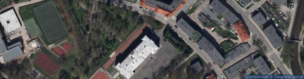 Zdjęcie satelitarne Gimnazjum Nr 2