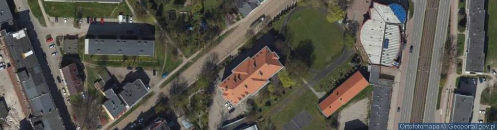 Zdjęcie satelitarne Gimnazjum Nr 3 W Elblągu