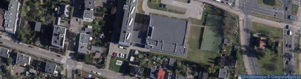 Zdjęcie satelitarne Gimnazjum Nr 52